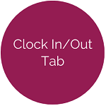 button for clock in / out tab help files